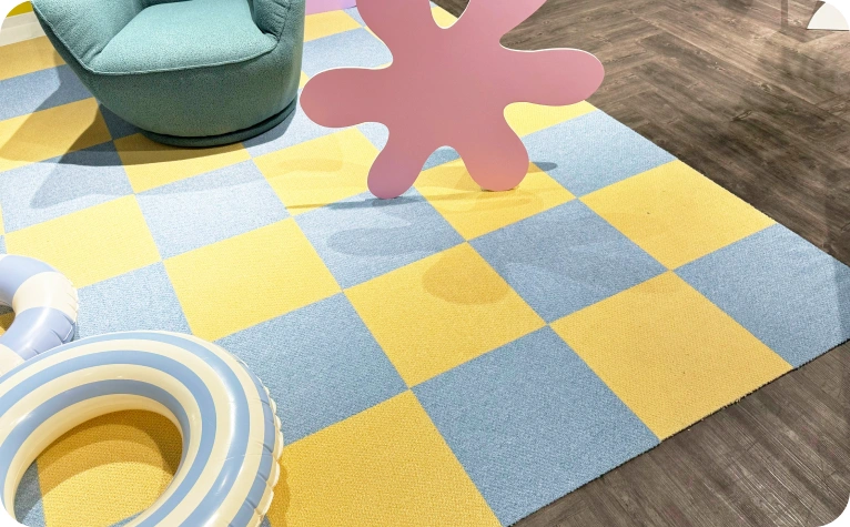 You Can Customized Different Themes Carpet Tile